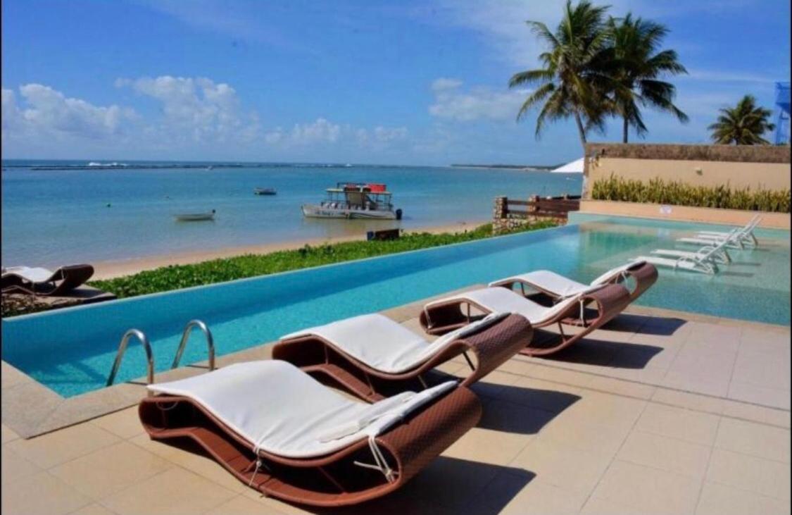 Barra Bali Ap 06 - Paraiso A Beira Mar บาร์ฮาเดเซามิเกล ภายนอก รูปภาพ